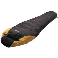 Aztec Outdoor Essentials Summit 1 Sleeping Bag Black and Gold