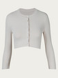azzedine alaia knitwear beige