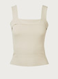 azzedine alaia tops beige