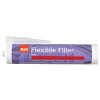 B&Q Flexible Filler Black 310ml