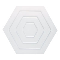 B&Q Hexagon Ceiling Centre