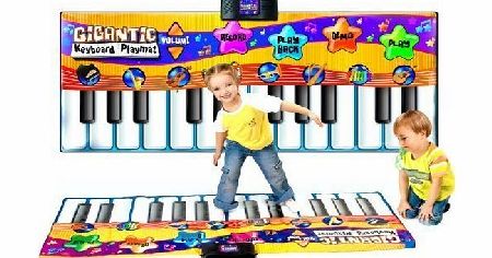 B Ross Childrens Giant Electronic Keyboard Piano Musical Playmat Toy Instrument