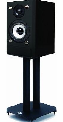 B-Tech BT604 - AtlasTM Sound Isolating Loudspeaker Floor Stands 40cm (15.8``) - Finished in Black