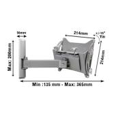 b-tech BT7534 Medium LCD Single Wall Mount