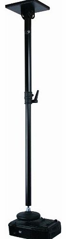 B-Tech BT883 Projector Ceiling Mount with Long Drop in Black