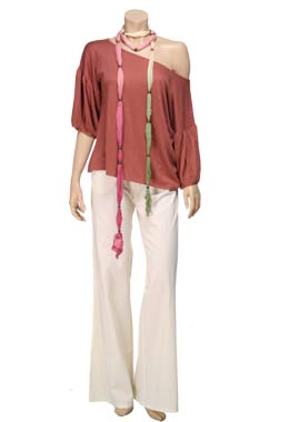 Ba&sh Cream Trousers by Ba&sh