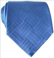 Babette Wasserman Blue Jacquard Tie by