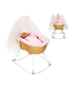 baby Annabelle Traditional Rocking Bed