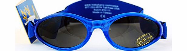Baby Banz Boys ABBBL Oval Sunglasses, Blue