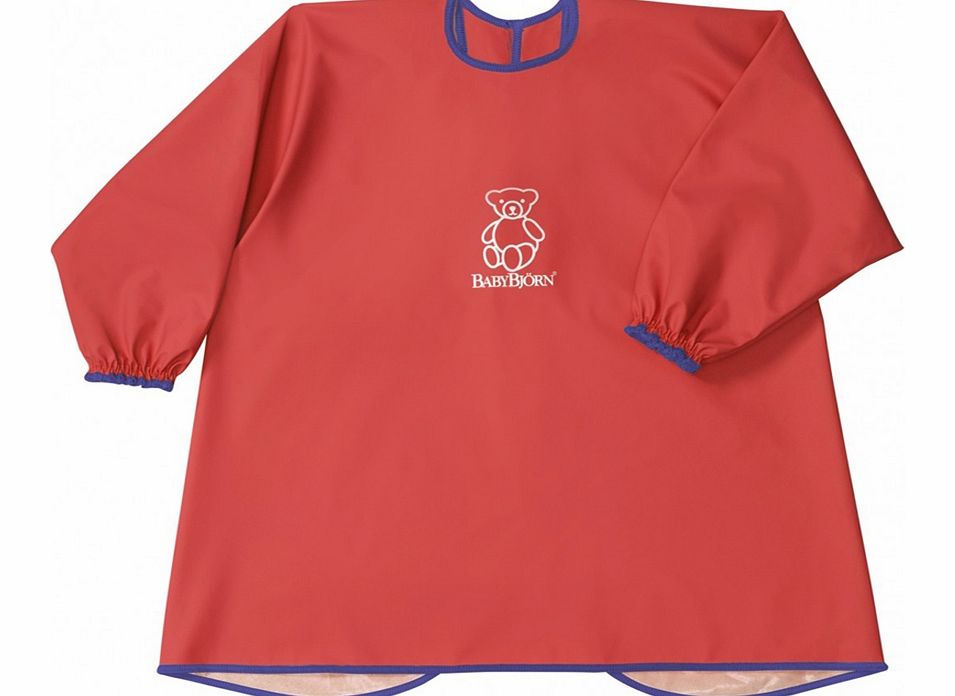 Baby Bjorn Eat and Play Smock Red 2014