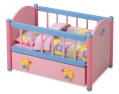 baby born wooden bed