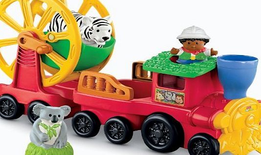 Fisher-Price Little People Zoo Talkers Animal Sounds Zoo Train CustomerPackageType: Standard Packaging Infant, Baby, Child