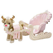 Sleigh with Reindeer