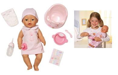 Baby Born with Magic Potty Girl