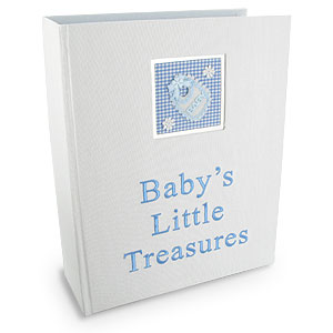 Baby Boy Little Treasures Keepsake Box