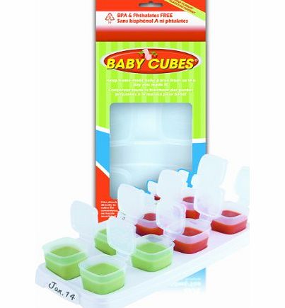 Baby Cubes Happy Mummy Baby Cubes Food Portioners (Stage 1)