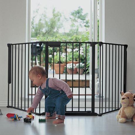 BabyDan Black Configure Stair Gate Safety Gate