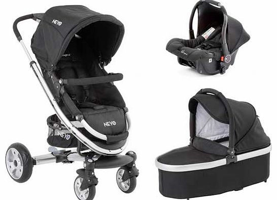 Baby Elegance Neyo Travel System - Anodised Black