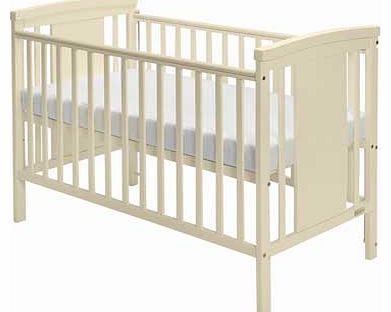 Zara Cot with Mattress - Cream