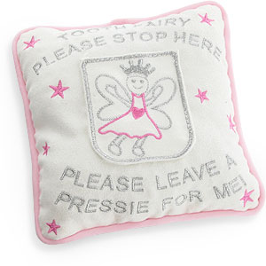 baby Girl Tooth Fairy Pillow