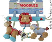 Baby Gund Woodles Stroller Activity Toy
