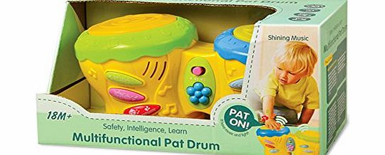 Baby Learning Electronics Multi-Functional Pat Drum