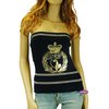 Baby Phat Knit Regal Tube Top (Navy)