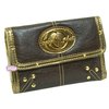 Baby Phat Ladies Tri-Fold Purse Wallet (Brown)