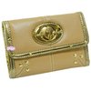 Baby Phat Ladies Tri-Fold Purse Wallet (Tan)