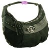 Large Hobo Shoulder Bag (Black)