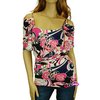 Baby Phat Pinkie Swirl Off The Shoulder Top