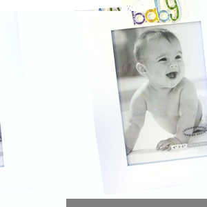 Baby Photo Frame - White