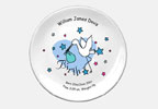 Baby products Personalised Birth Plate - Blue