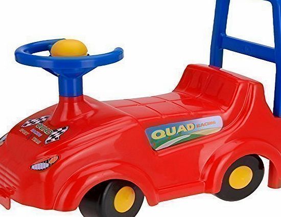 BABY TAXI TODDLER RIDE ON BABY TAXI CAR VEHICLE CHILDRENS INFANT PUSH ALONG BOYS TOY XMAS GIFT