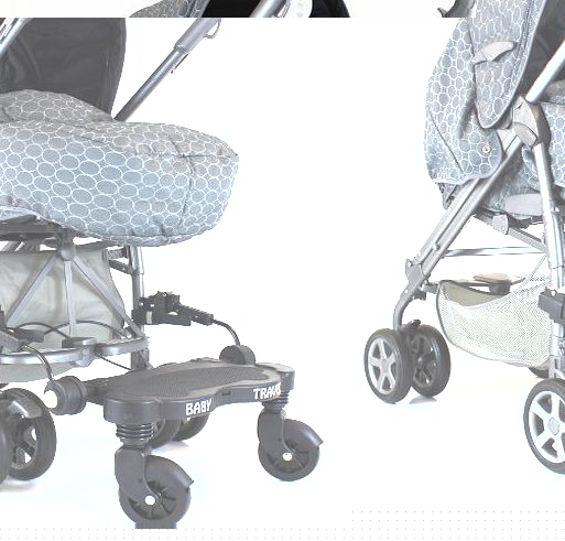 Baby Travel Buggy/ Stroller Ride on Board (Black)