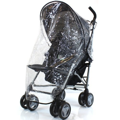 Baby Travel Rain Cover For Silver Cross PoP Fizz Stroller Pushchair Buggy Raincover (Luna)