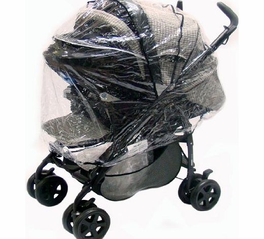 Baby Travel Raincover For Graco VIVO Travel System amp; Stroller Mode, HEAVY DUTY Design
