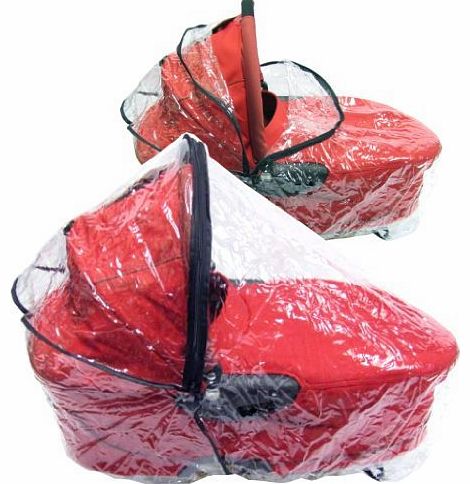 Baby Travel Universal Pram and Carrycot Rain Cover (Large)