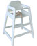Baby Weavers Kiddicouture Cafe Highchair White