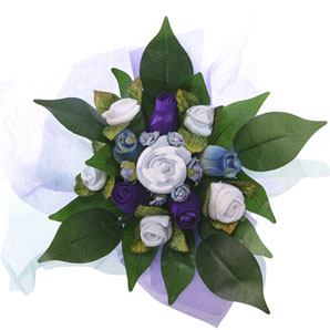 BabyBlooms Bouquet- Blue- Small