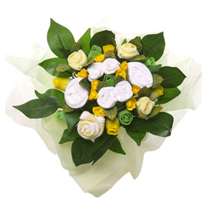 BabyBlooms Bouquet- Large- Yellow