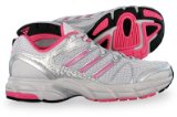 Babycham New Adidas Allegra Running Trainers - Silver / Pink - SIZE UK 5.5