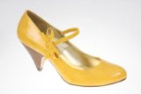 Unze Casual Shoes - L11452-Yellow-5.0