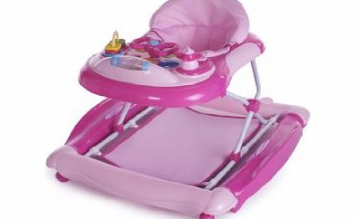 Babyco On-the-go Baby Walker with Rocker (Pink)