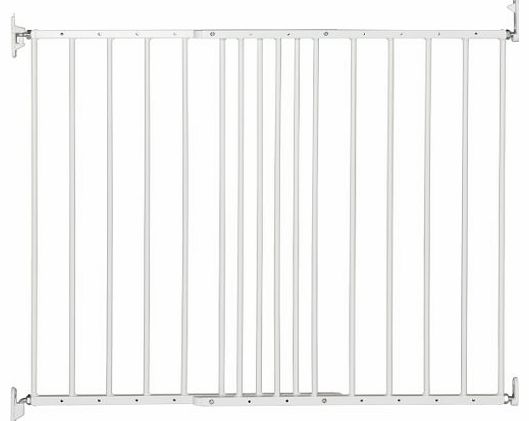 Multidan Extending Metal Safety Gate (White)