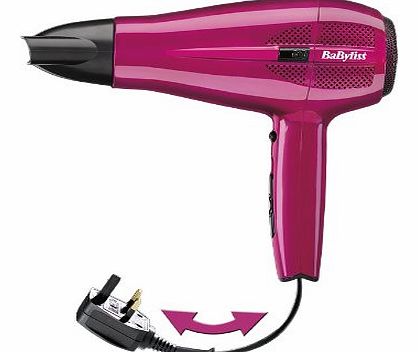 Babyliss 5224U CordKeeper 2000W Hairdryer in