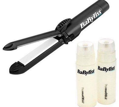  2581BU Cordless Portable Hair Straightener With 2 x Extra Free Babyliss 4580U Replacement Energy Cells