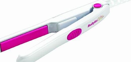BaByliss  2856SBU White Mini Nano Hair Straightener