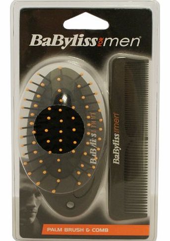 BaByliss  for Men Palm Brush and Comb