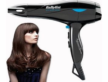 Brand New BaByliss 5541CU 2200W Pro Speed Professional Ceramic Ionic Hair Dryer + Nozzle
